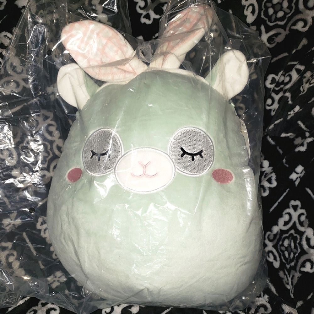 Squishmallow 14" Miley the Mint Llama rabbit bunny ears Easter 2023 NWT IN BAG